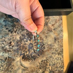 Kingsman Turquoise Sterling Silver And Bronze size Lg